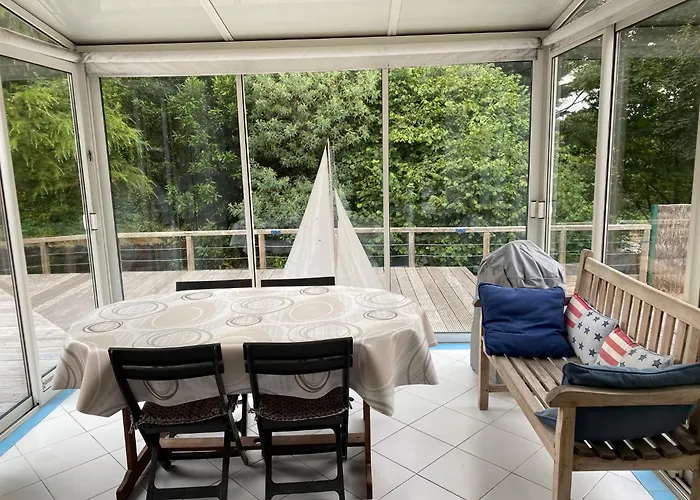 Maison En Bois Avec Vue Sur Etang De Sandun Dom wakacyjny